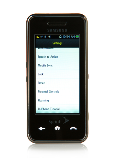 Illustration for article titled Sprint's Samsung Instinct: At Last, a Decent iPhone Competitor